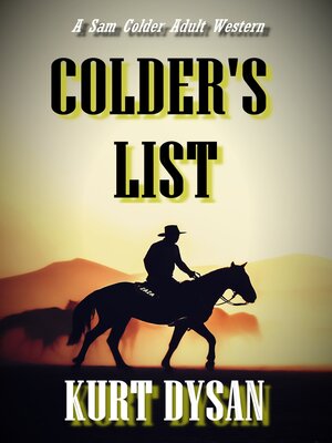 cover image of Colder's List